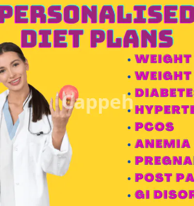 I will be expert nutritionist for personalized meal plans