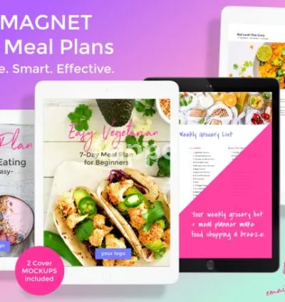 I will create 7 day meal plans, keto, vegan, paleo, as a lead magnet