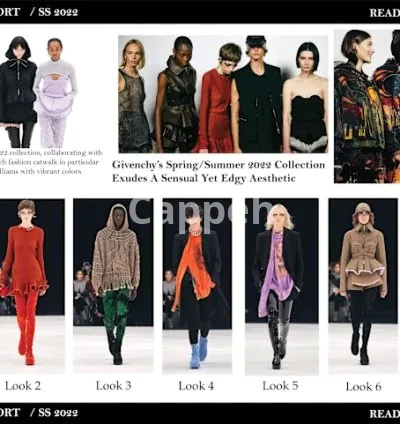 I will make fashion forecast trends report and mood boards for you