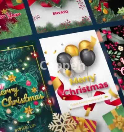I will create christmas greeting, wedding and invitation cards