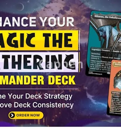 I will refine and optimize your magic the gathering commander deck