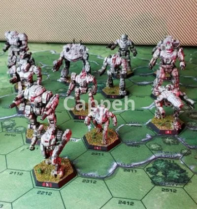 I will build and paint your custom battlemechs