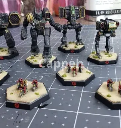 I will build and paint your custom battlemechs