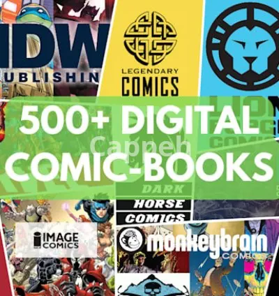 I will give you 500 digital comic books
