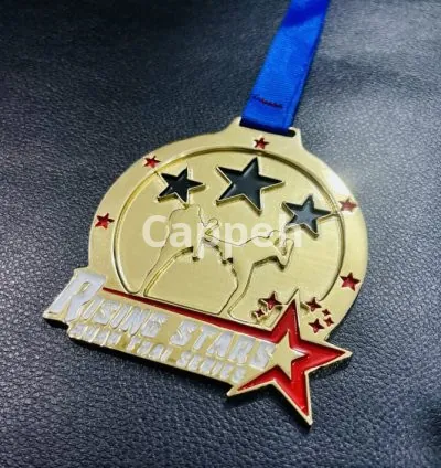 I will make custom award medals with HD engraving