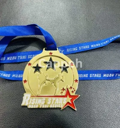 I will make custom award medals with HD engraving