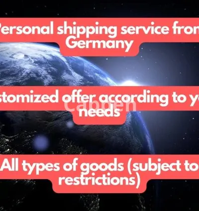 I will be your personal shopping assistant in germany, I ship items worldwide