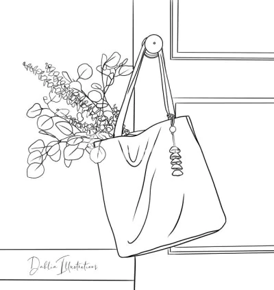 I will draw line sketch from any picture for coloring book drawing