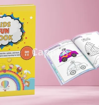 I will design custom worksheets and activity book for school kids