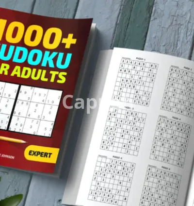 I will create high quality puzzle book
