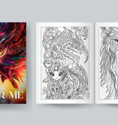 I will design 100 pages kids or adult coloring book for amazon kdp