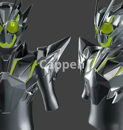 I will create 3d cosplay futuristic model 3d mask helmet 3d knight armor