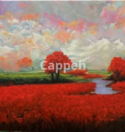 I will paint landscape in real oil painting on canvas free shipping