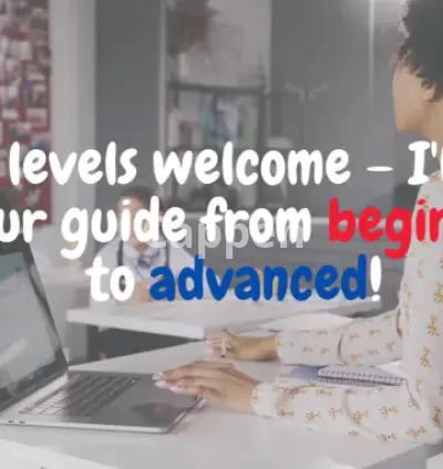 I will teach you and help you learn french