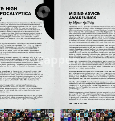 I will review your music and give mixing advice