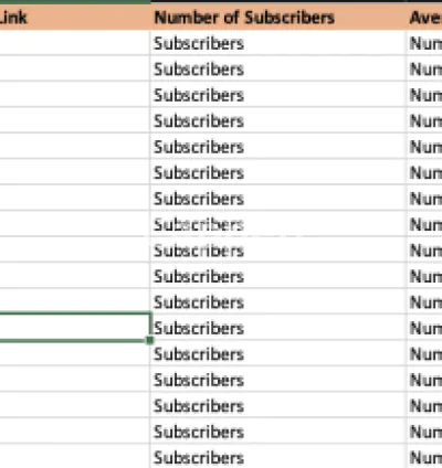 I will research and find the best youtube influencers