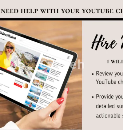 I will provide an expert youtube channel review with action plan and growth tips