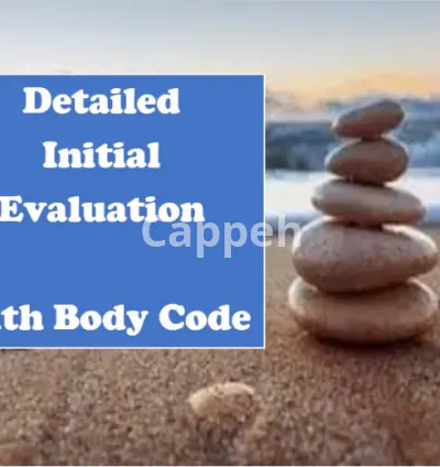 I will do initial body evaluation using body code