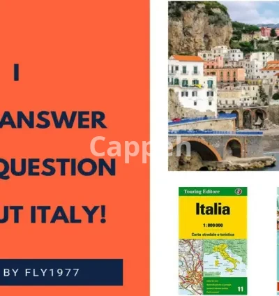 I will answer any question about italy